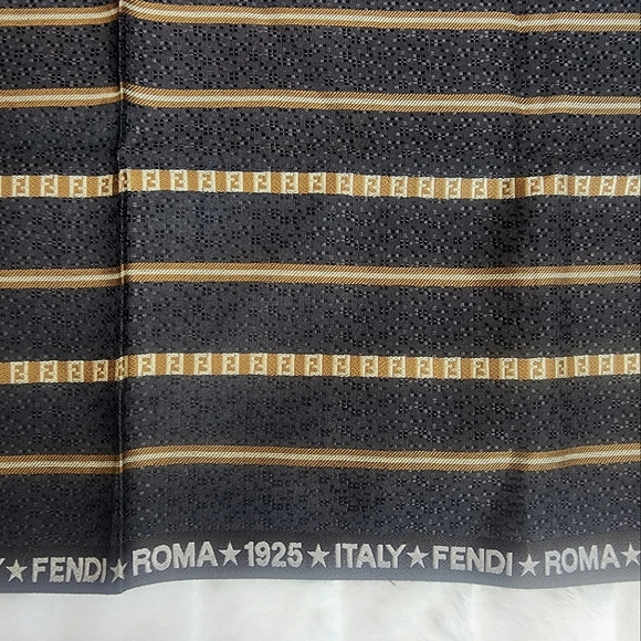 NWOT Brown Fendi Handkerchief - Picture 1 of 3